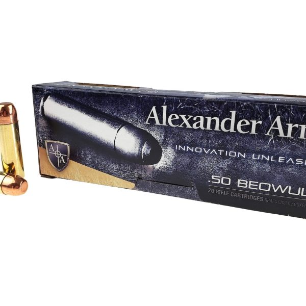 Alexander 50 Beowulf Ammo For Sale now, Buy H.C.A.R rifle for sale now online, Cci and Federal Primers available now in stock at discount prices.