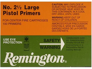 Large Remington Pistol Primers for sale now in stock at very affordable prices, Buy smokeless gunpowder online, Best online shop for ammo.