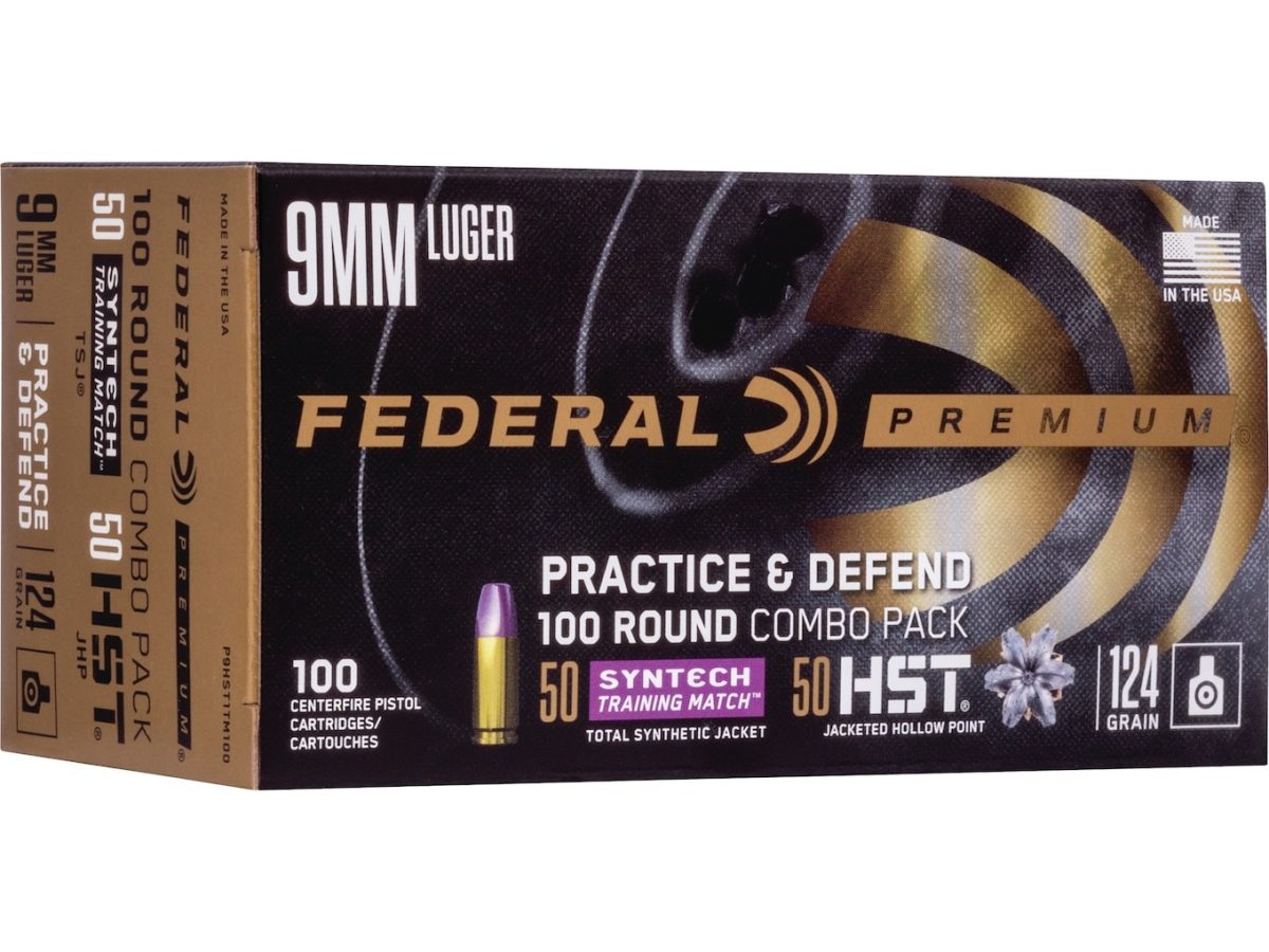 Practice & Defend Ammunition 9mm 124 Grain available for sale now in stock, Buy federal ammo and Cci primers for sale now, Buy H.C.A.R rifle.