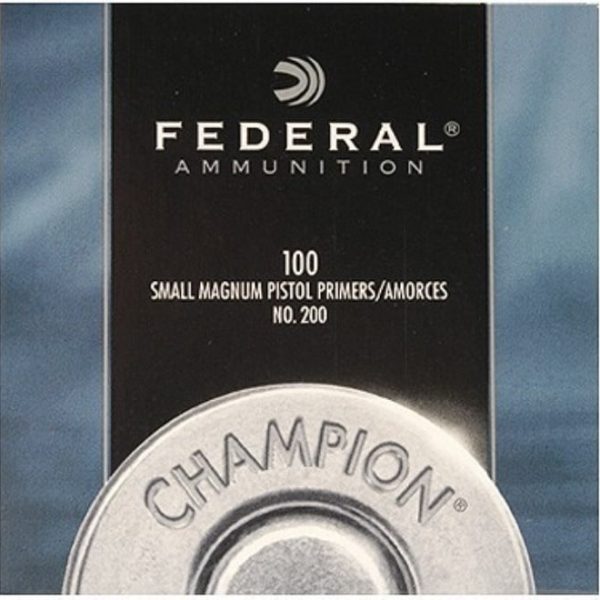 Federal Large Pistol Primers #200 and large rifle primers for sale now at very good and affordable prices, Gold Medal Small Rifle Match Primers